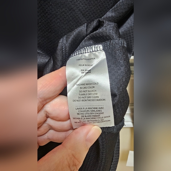 LevelWear EVE Black Zipper Active Sport Jacket size L - Picture 5 of 6